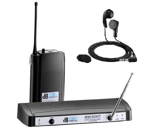 Безжичен in ear монитор db Technology IEM 600