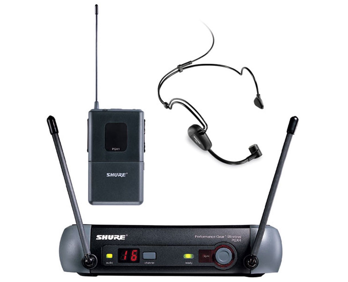 Вокален хедсет микрофон  SHURE PGX14/PG30